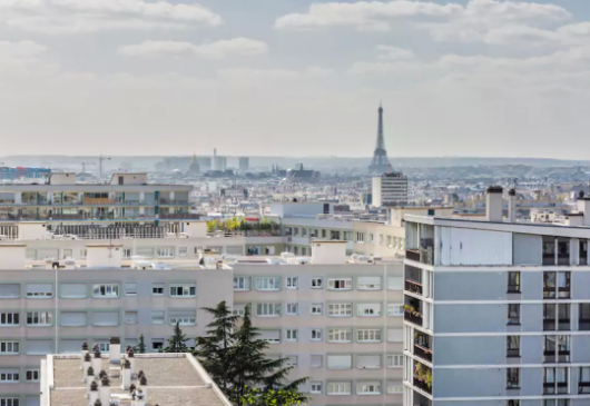 View of the Eiffel Tower