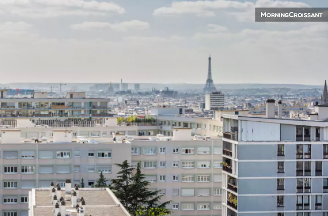 View of the Eiffel Tower