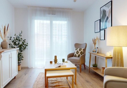 New 2-room apartment near centre