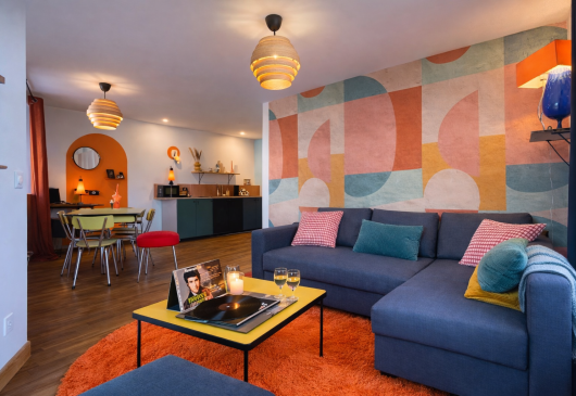 Vinyle Club - Retro 70' flat