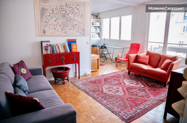 T2 cosy Nation balcony 47m ².