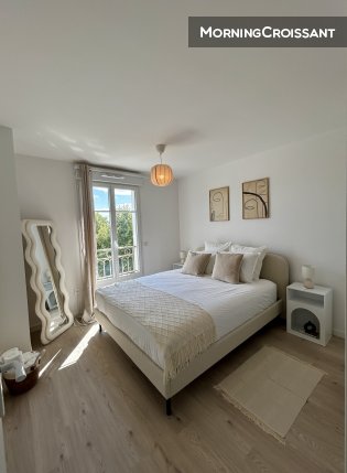 New furnished T2 terrace Serris