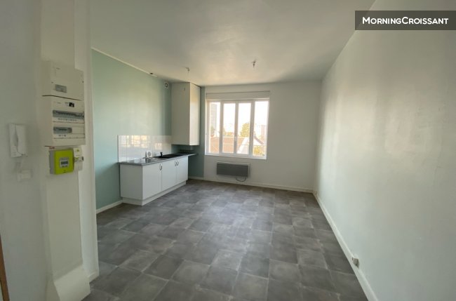 4-room flat with parking