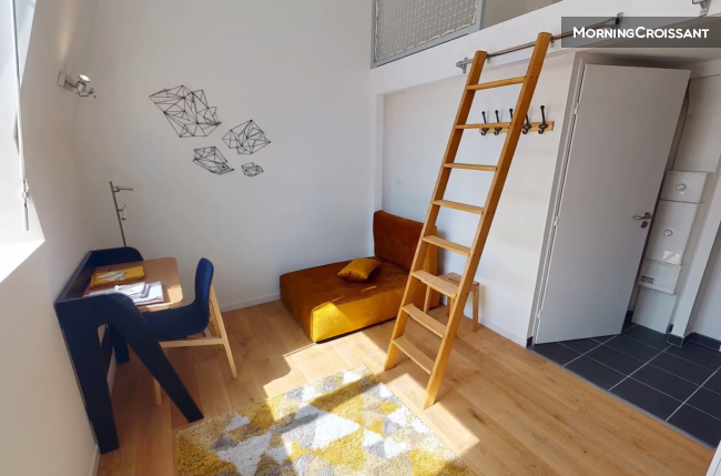 Fully furnished studio