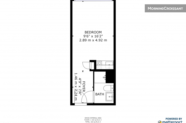 Fully equipped studio