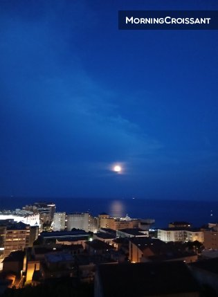 Magnificent view on Monaco