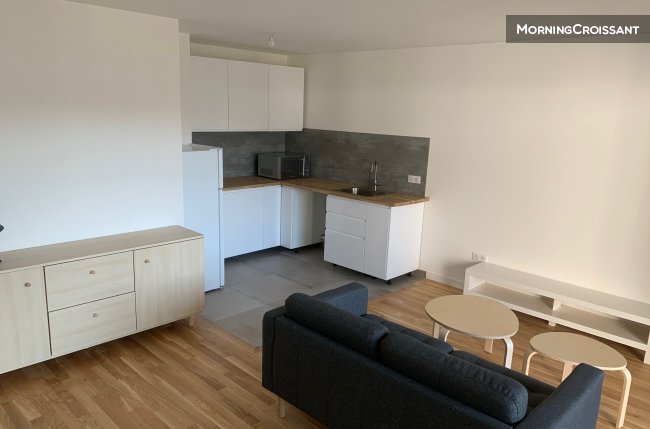 Furnished two-bedroom flat