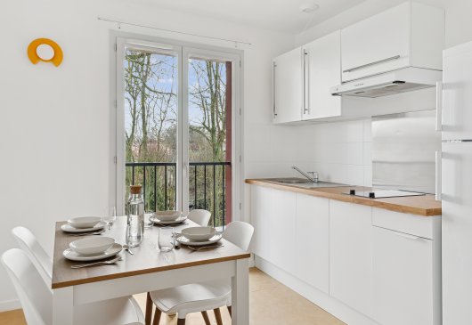 Furnished two-bedroom flat - Brunoy