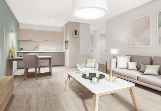 Furnished and equipped flat