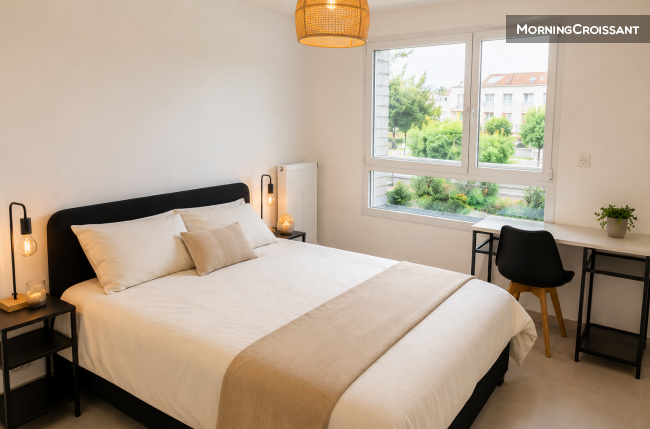 2BR Marseille with parking & Wi-Fi