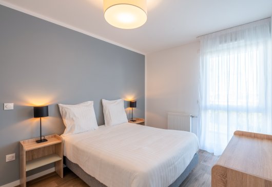 Furnished flat in residence