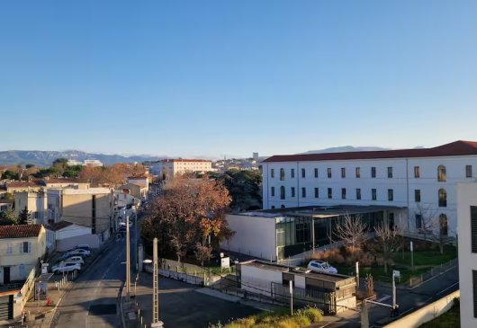 Studio + terrace, parking, view