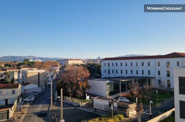 Studio + terrace, parking, view