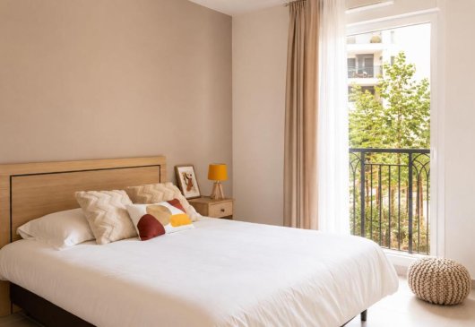 Flat in a residential block