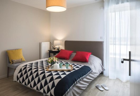 Flat in a residential block