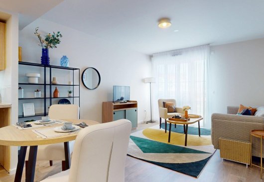 One-bedroom flat in a residence