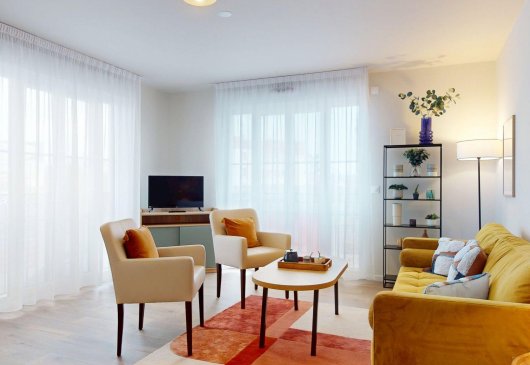 New flat with services