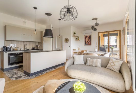 Boussange 2 bedroom flat terrace