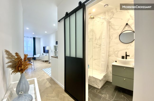 Furnished flat + parking space