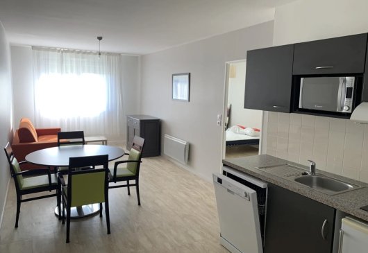 Furnished flat in a residence