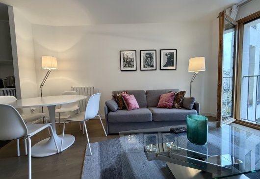 1-bedroom flat, Square Duranton