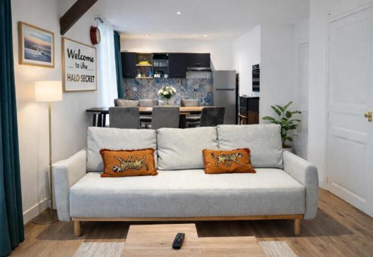 Fully equipped one-bedroom flat