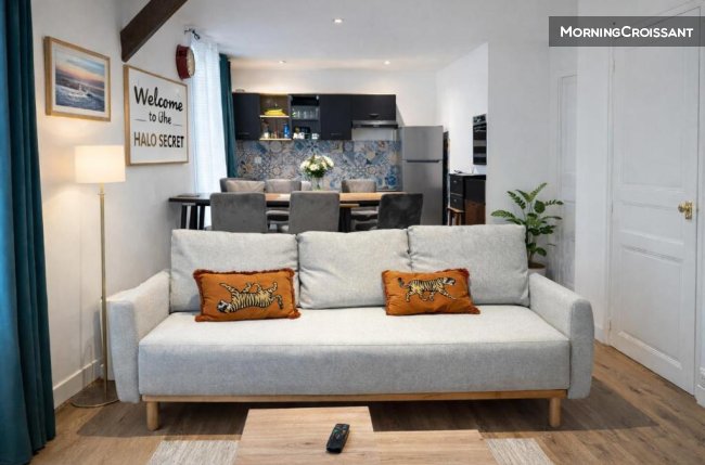 Fully equipped one-bedroom flat