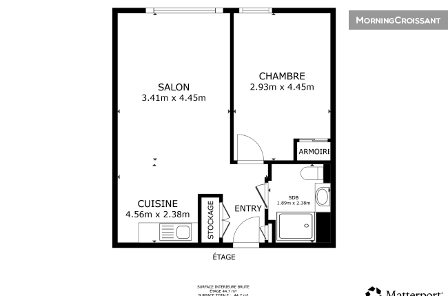 Very nice 2-room apartment
