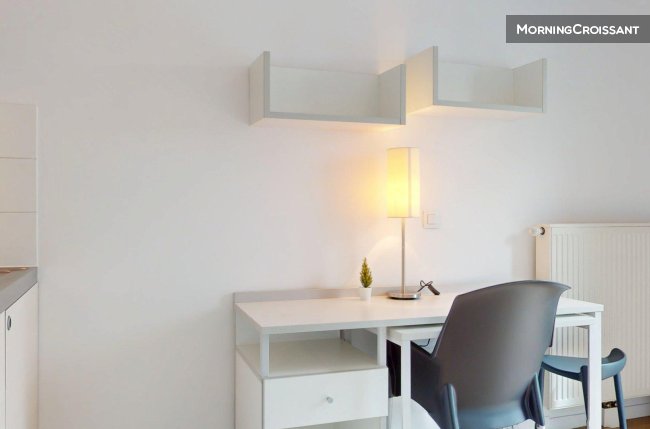 Furnished studio 19m2 flat