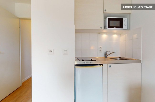 Furnished flat 19m² in a residence