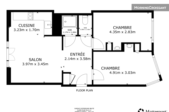 Room in sharing apt