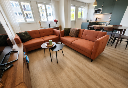 3-bedroom flat – sleeps 6