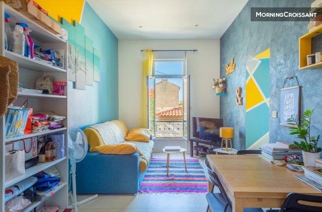 Decorated flat 7eme Marseille