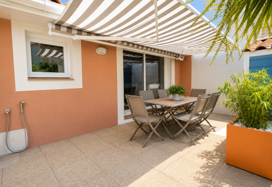 Furnished flat, 55m², terrace