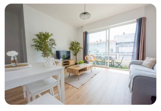 38m² flat in Royan town centre