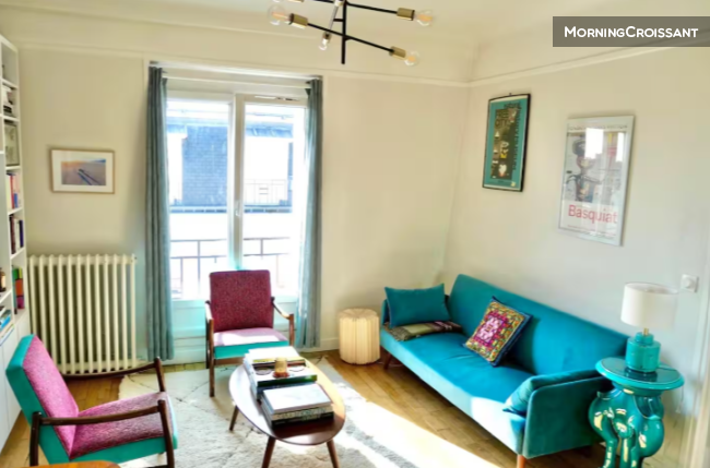 Loft with a view of Eiffel Tower