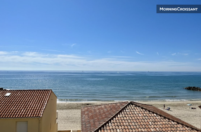 47m² air-conditioned flat sea view