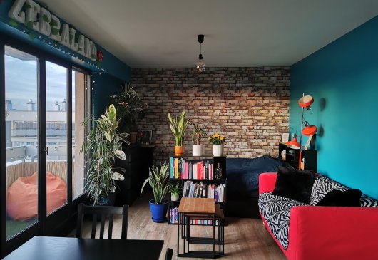 Bright flat in Paris’s 20th