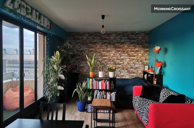 Bright flat in Paris’s 20th