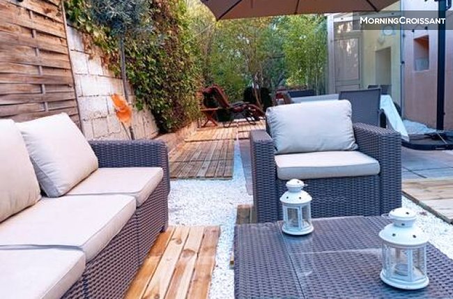 Flat with a garden
