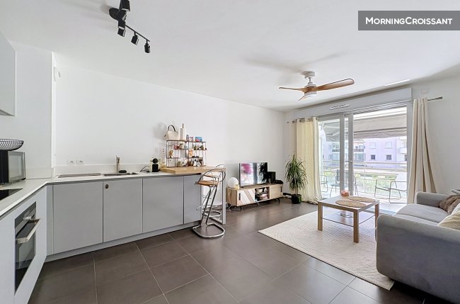 Juan-les-Pins, flat w large terrace
