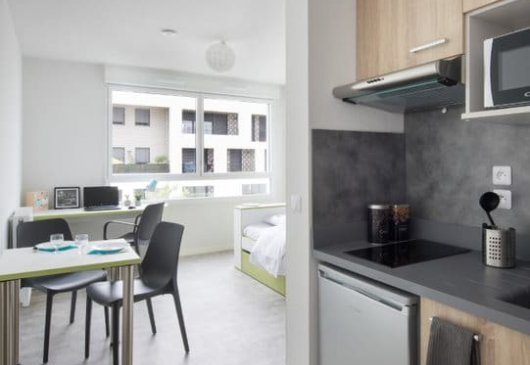 Charming furnished studio flat 22m²