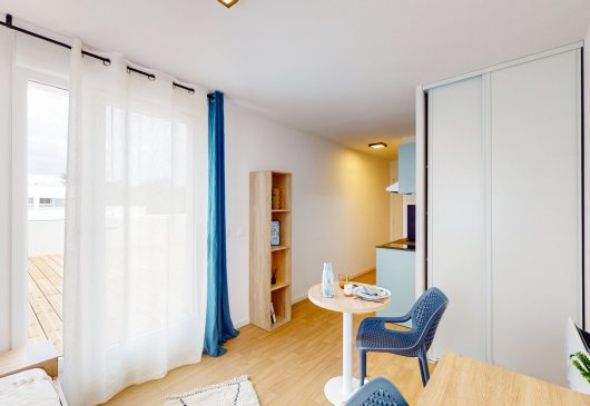 Charming furnished studio 21m²