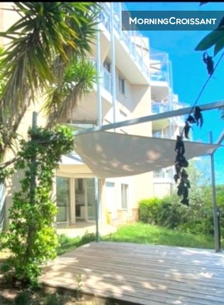 3 bedroom flat with a 90 m² garden
