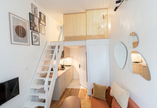 Luxury studio flat – Paris 17th