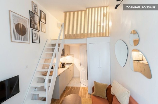 Luxury studio flat – Paris 17th