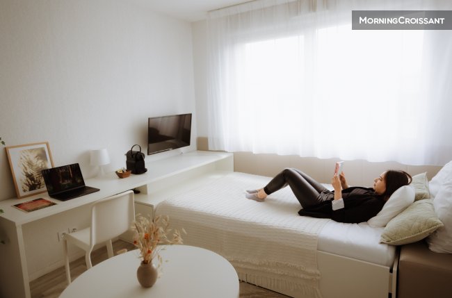 Furnished studio in residence 21m²