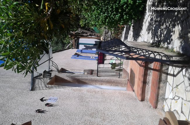 Individual apartment in villa